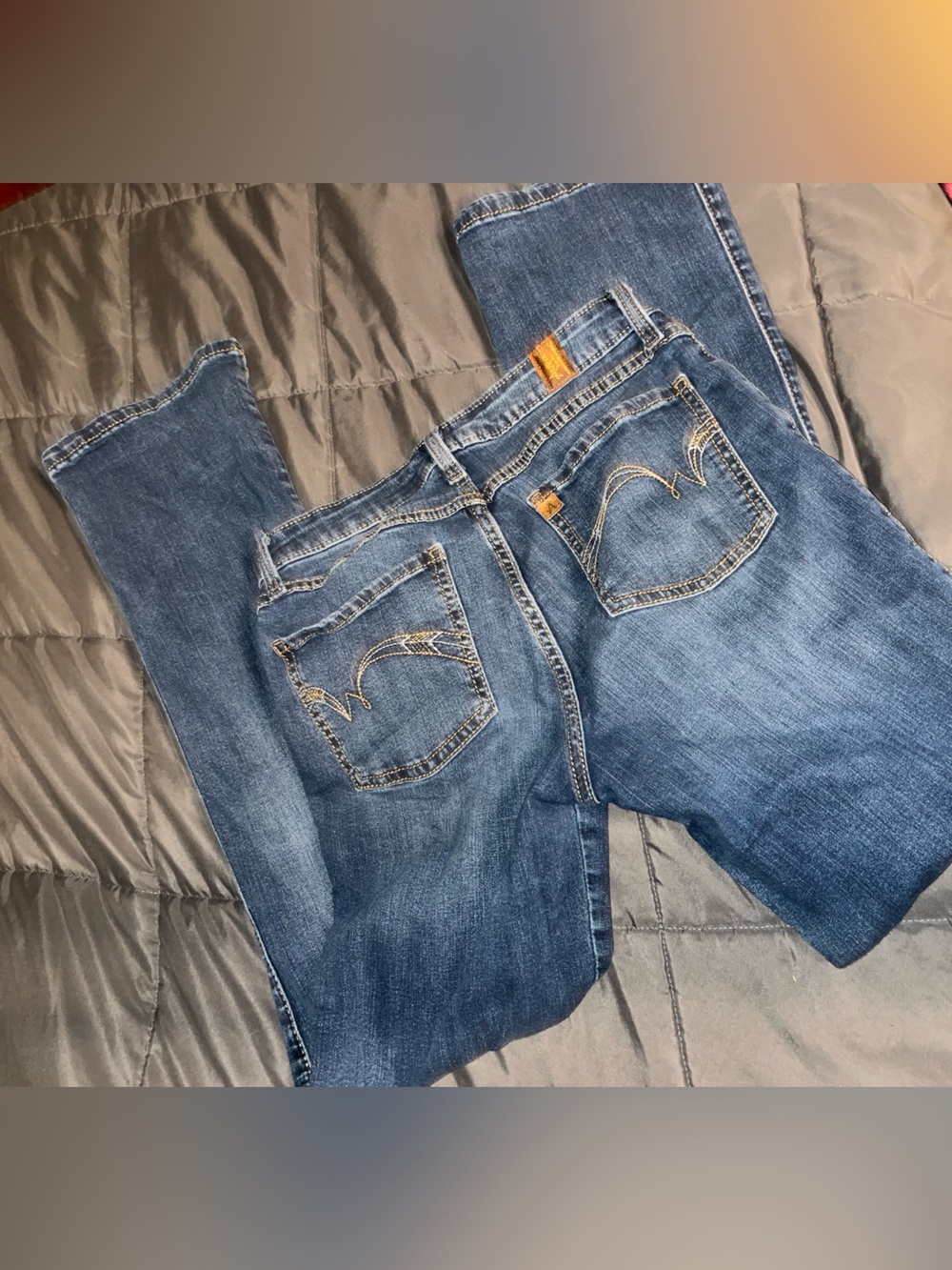 Aura by wrangler, size 4 bootcut jean